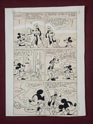 Carpi, Giovan Battista - 1 Original page - Topolino e il topazio dello zio in ozio p.5 - 1981 | Catawiki