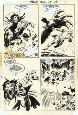 Buscema, John - THOR ANNUAL (1971-94) #13 Interior Page | ComicConnect (Buy It Now)