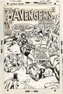 Buscema, John - AVENGERS, THE (1963-96; 2004) #83 Cover | ComicConnect