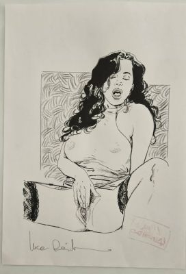 Luca Raimondo - 1 Original drawing - Luca Raimondo - Erotic girl - 2026 | Catawiki