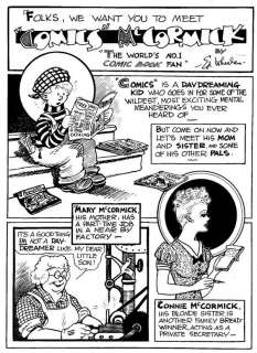 192: Ed Wheelan 2-page "Comics McCormick" | Russ Cochran