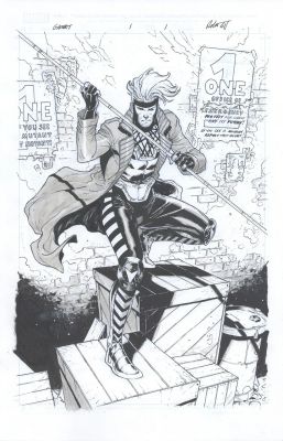 Robert Gill - Gambit: Wanted #1, Page 1