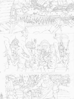 Juliette Fournier Et Jean-Gaël Deschard | Planche Originale 7 Les Semi Déus | La BD s’expose