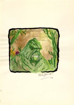 Kundo Krunch - SWAMP THING Illustration