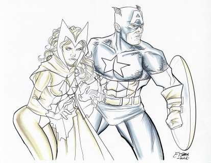 Joe Eisma | 2012 COMMISSION ART  | Tri-State Original Art