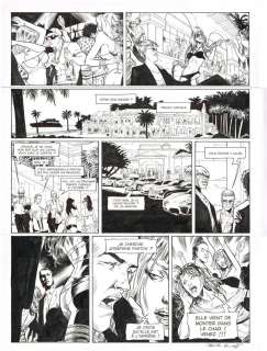 Planche originale 16 de HEDGE FUND Tome 4 - L‘héritière aux vingt milliards par Patrick HENAFF