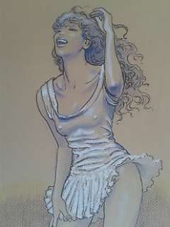 Manara, Milo | large sized original illustration | Catawiki