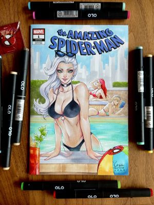 Eric Chen - Summer Special! Black Cat, Mary Jane Watson and Gwen Stacy