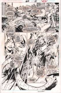 Larry Mahlstedt, Mark Bagley - Amazing Spider-Man #407 P.22 - Spidey Vs Sandman Action - 1996