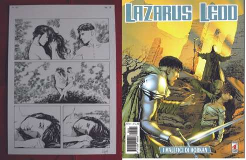 Cropera, Michele | original plate for Lazarus Ledd, issue no. 141  - (2005) | Catawiki