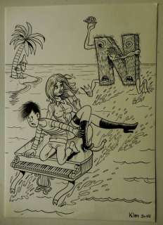 Duchateau, Kim | originele illustratie (p.77)  - Esther Verkest | Catawiki