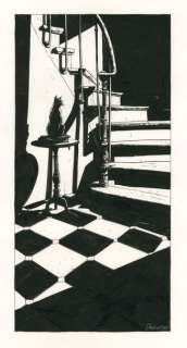 La potiche Technique mixte sur papier. Signé, 51 x 25 cm | Tessier Sarrou