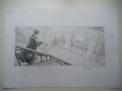 Bosschaert, Jan | pencil drawing  - Jaguar | Catawiki