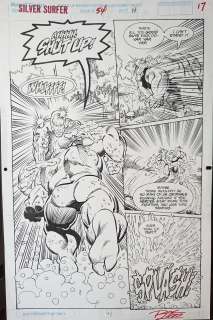 Ron Lim / Tom Christopher - Silver Surfer #54 p.13 1991