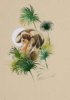 Crisse | Atalante, illustration à la gouache, à… | AZ auction