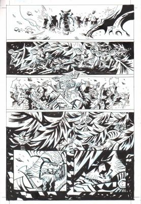 Victor Santos | The Mice Templar vol3 #1 pg 20 | Victor Santos