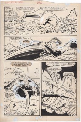 Al Milgrom | Tavola originale per Fantastic Four  #296 p.25. Cm.28 x 42. MARVEL COMICS USA 1986. | Art e Fumetto
