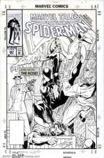 Ron Lim and Larry Mahlstedt - Original Cover Art for Marvel Tales #267 (Marvel, 1992). Outstanding, action-packed - | Heritage
