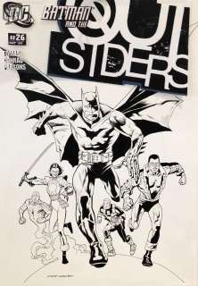 Kevin Nowlan - Batman And the Outsiders 26 Cover