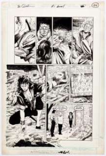 Denys Cowan and Rick Magyar The Question Annual #1 Story Page 22 Original Art (DC, 1988). This strikingly -