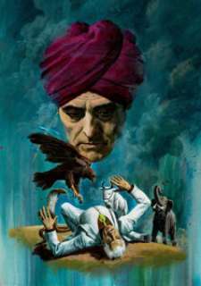 George Wilson Grimm’s Ghost Stories #35 Cover Original Art (Gold Key, 1976).  An evocative cover illustrating - | Heritage