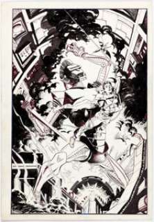 Bo Hampton Greylore #2 Cover Original Art (Sirius Comics, 1986). Greylore is a swashbuckling anti-hero in a - | Heritage