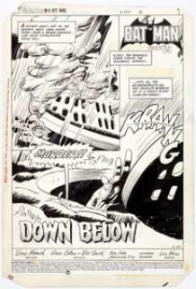 Gene Colan and Bob Smith Detective Comics #537 Page 1 Original Art (DC, 1984). An evocative opening page, - | Heritage