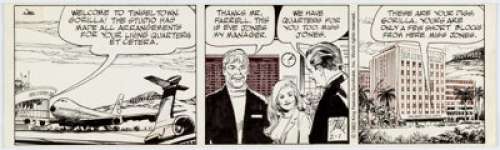 Stan Drake The Heart of Juliet Jones Daily  Comic Strip Original Art dated 2-1-83 (King Featu... | Heritage