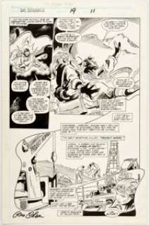 Gene Colan and Tom Palmer Doctor Strange, Sorcerer Supreme #19 Page 11 Original Art (Marvel,... | Heritage
