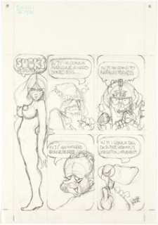 Vaughn Bodé | East Village Other Vol 6 #5 12-29-70 Cover Original Art (East Village Other, 1970). | Heritage