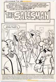 Stan Goldberg and Jon D’Agostino Life With Archie #181 Complete 11-Page Story Original Art (Archie Comics, - | Heritage