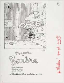 Dave Cooper Completely Pip & Norton #1 Splash Page Original Art (Dark Horse Comics, 2002). The surreal -