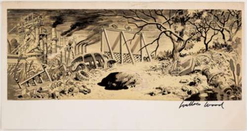 Wallace Wood MAD Magazine #25 Page 42 Illustration Original Art (EC Comics, 1955). From the early stretch of - | Heritage