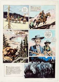 Renzo Calegari - Western Page 51 Original Art (c. 1970-80s). Over his long career, Renzo Calegari has produced -