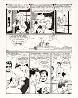 Jaime Hernandez Love and Rockets #7 Story Page 6 Maggie Original Art (Fantagraphics, 1984).... | Heritage