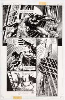 Enrique Alcatena Batman: Legends of the Dark Knight Annual #5 Page 32 Original Art (DC, 1995)....