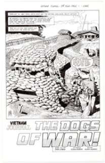 Don Lomax Vietnam Journal #2 Complete 28-Page Story "The Dogs of War" Original Art (Apple Comics, 1988).... (Total: 28 Original Art) | Heritage