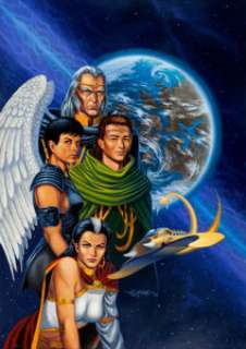 Larry Elmore TSR Worlds Annual #1 Cover Painting Original Art (DC, 1990)....