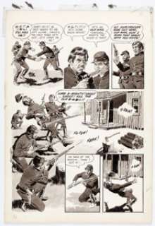 Reed Crandall Blazing Combat #3 Page 16 Original Art (Warren Publ., 1966).... | Heritage