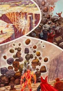 Ricardo Villagran Strange Tales V3#1 Painted Page 45 Original Art (Marvel, 1994). ... | Heritage