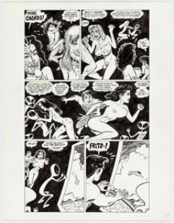 Gilbert Hernandez | Birdland #3 Panel Page Original Art (Fantagraphics, 1991). | Heritage