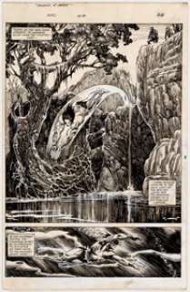 Alfredo Alcala The Savage Sword of Conan #80 Story Page 26 Original Art (Marvel Comics, 1982)... | Heritage