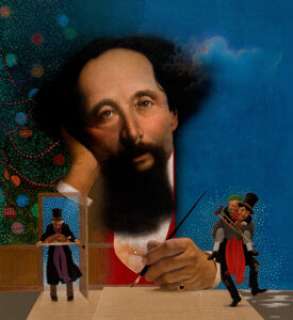 Mark English - Cutty Sark "A Christmas Carol" Advertising Painting Original Art (Edrington pic, 1981).... | Heritage