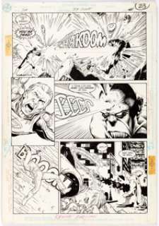 Adam Hughes and Joe Rubinstein Justice League America #39 Page 17 Original Art (DC, 1990).... | Heritage