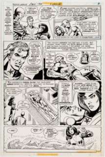 Dick Dillin and Frank McLaughlin Justice League of America #138 Story Page 4 Original Art (DC, 1977).... | Heritage