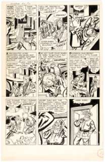 Jerry Robinson Crime Exposed #13 Christmas-Themed Story Page 5 Original Art (Marvel Comics, 1952).... | Heritage