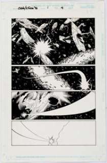  - James Fry, Luke Ross, and Others Panel Pages from New Shadowhawk, Cable & X-Force ‘96, and Water... (Total: 3 Original Art)