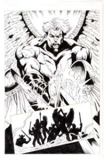 - Brian Ching and David Boller Ascension #22 Splash Page 20 Original Art (Image, 2000)....