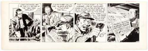 Alex Raymond Rip Kirby Daily Comic Strip Original Art dated 5-17-49 (King Features Syndicate, 1949).... | Heritage