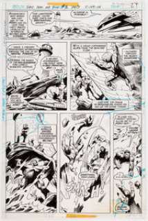 Pablo Marcos and Bob Smith Secret Society of Super-Villains #1 Page 14 Original Art (DC, 1976).... | Heritage